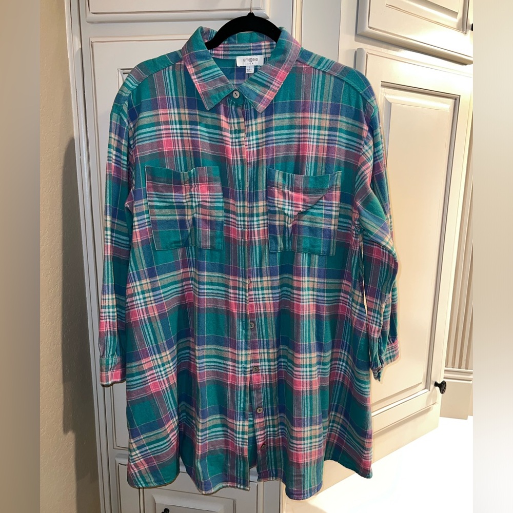 Umgee Multicolor Plaid Shirt